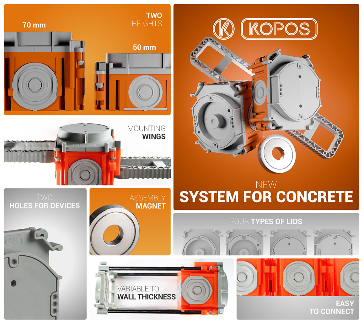 New system for concrete