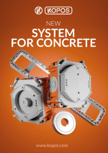 New system for concrete