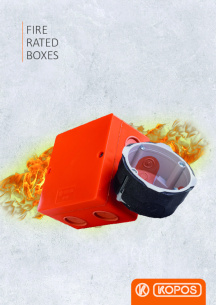 Fire rated boxes