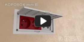 Embedded thumbnail for Installation instructions for multipurpose wiring box KOPOBOX mini B